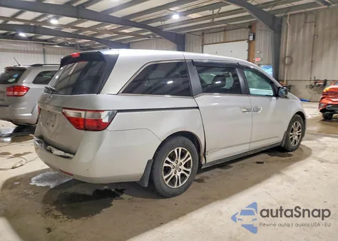 2013 Honda Odyssey Exl from USA, damaged, VIN 5FNRL5H62DB001341